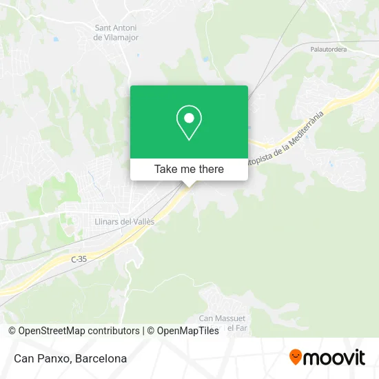 Can Panxo map