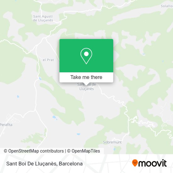 Sant Boi De Lluçanès map