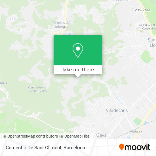 Cementiri De Sant Climent map