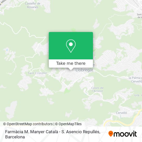 Farmàcia M. Manyer Català - S. Asencio Repullés map
