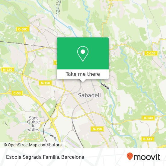 Escola Sagrada Família map