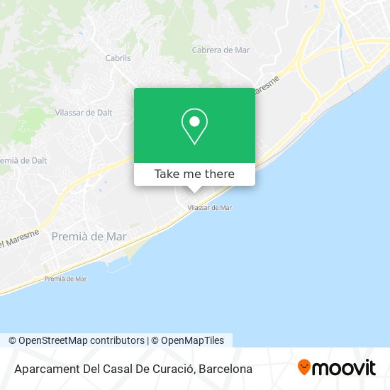 Aparcament Del Casal De Curació map