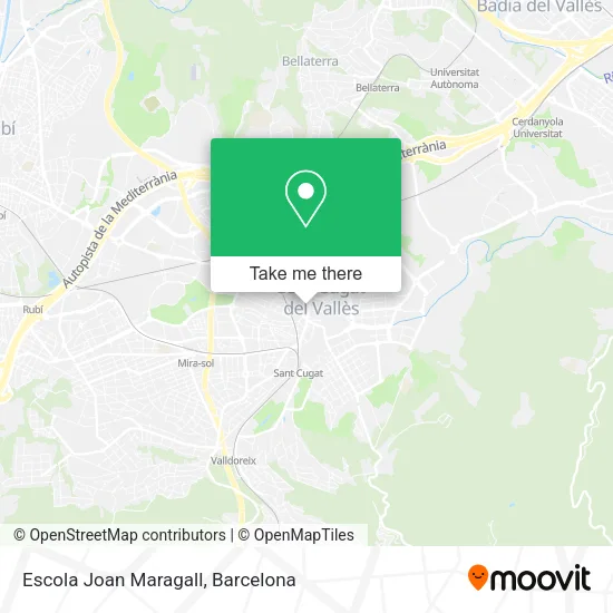 Escola Joan Maragall map