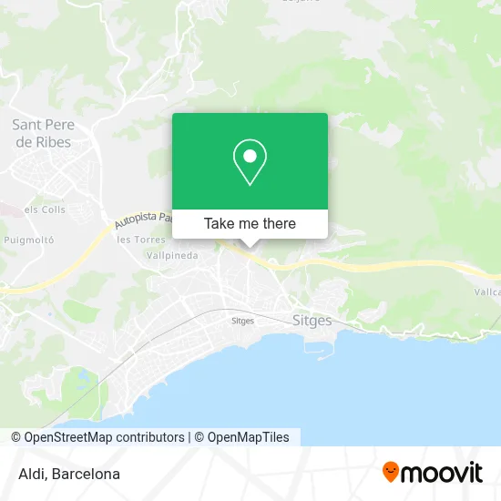 Aldi map