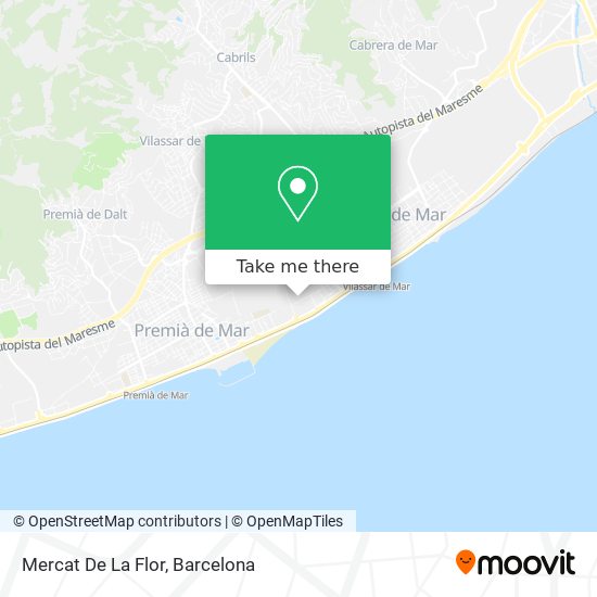 Mercat De La Flor map