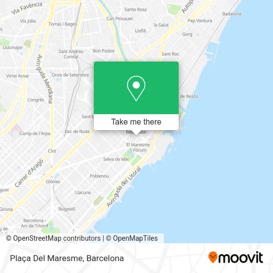 Plaça Del Maresme map