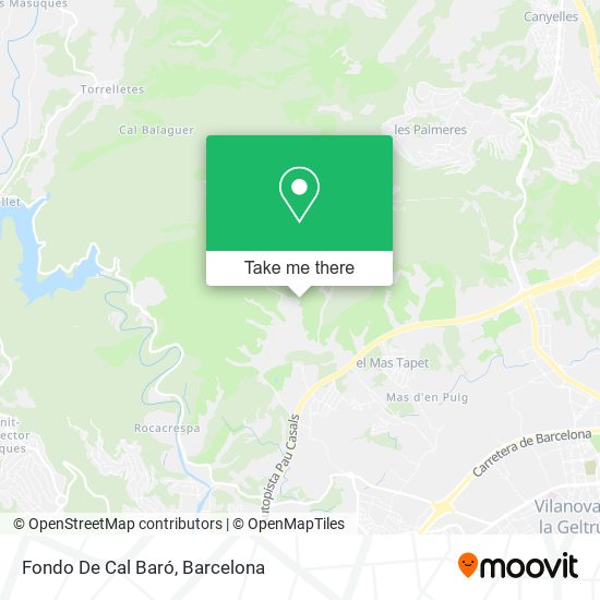 Fondo De Cal Baró map