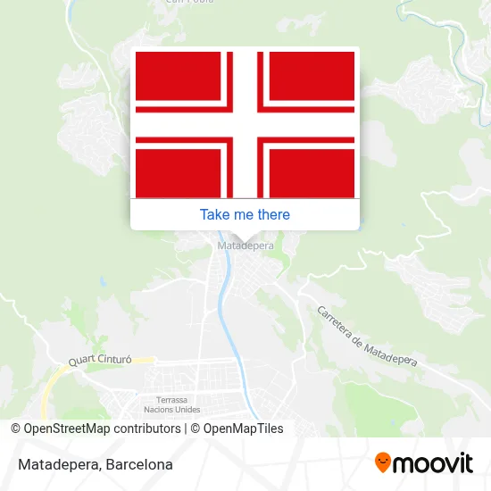 Matadepera map