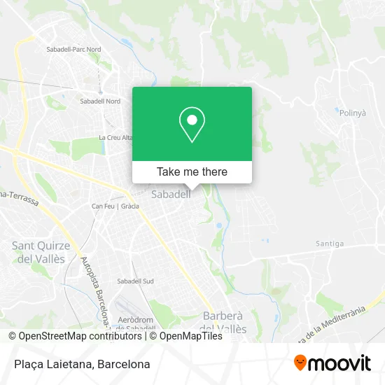 mapa Plaça Laietana