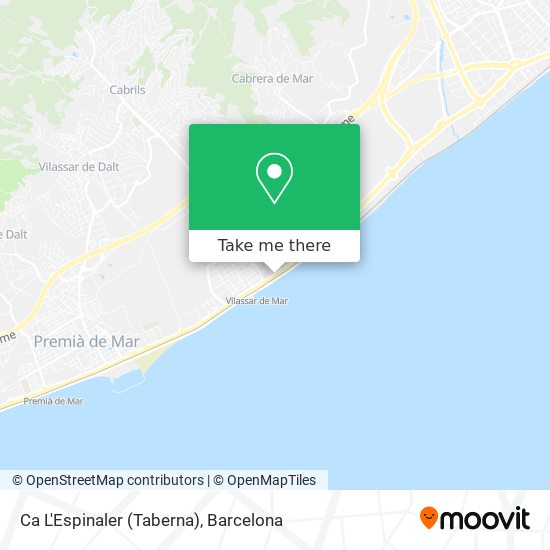 Ca L'Espinaler (Taberna) map