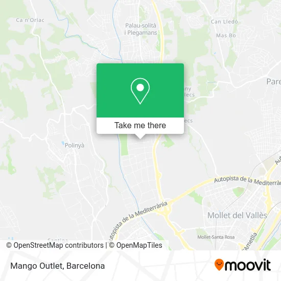 Mango Outlet map