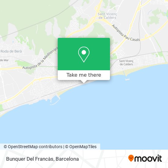 Bunquer Del Francàs map