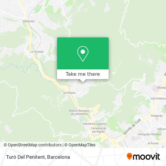 Turó Del Penitent map