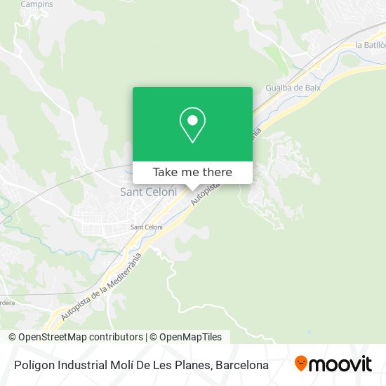 Polígon Industrial Molí De Les Planes map