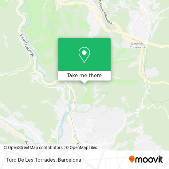 Turó De Les Torrades map