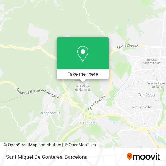 Sant Miquel De Gonteres map