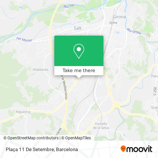 Plaça 11 De Setembre map