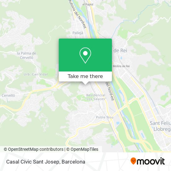 Casal Cívic Sant Josep map