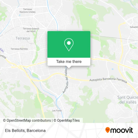 Els Bellots map