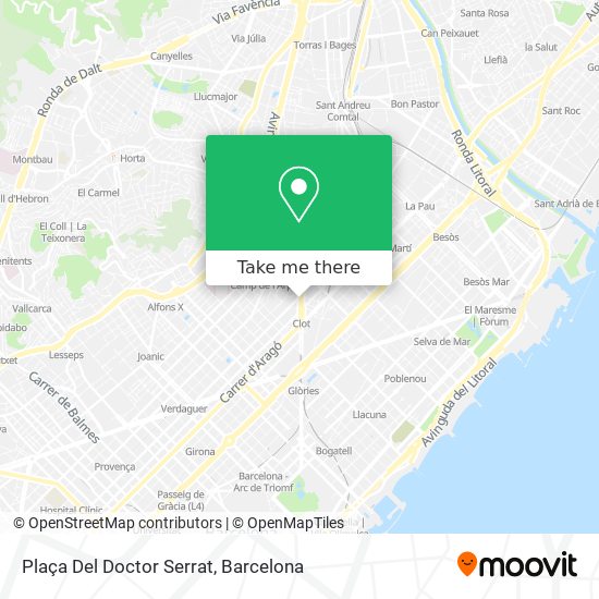 Plaça Del Doctor Serrat map