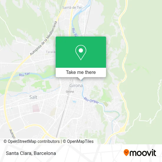 Santa Clara map