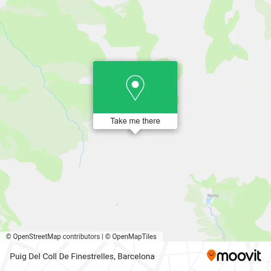 Puig Del Coll De Finestrelles map