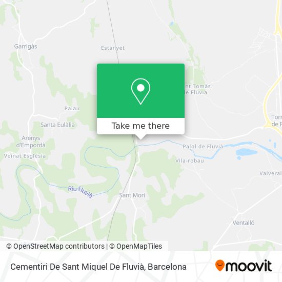 Cementiri De Sant Miquel De Fluvià map
