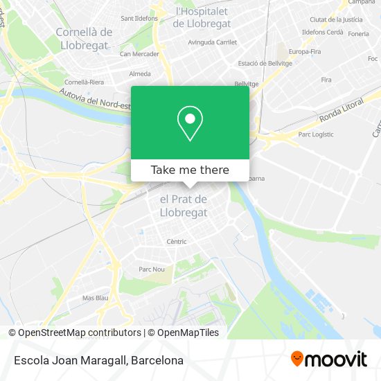 Escola Joan Maragall map