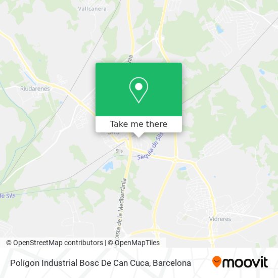 Polígon Industrial Bosc De Can Cuca map