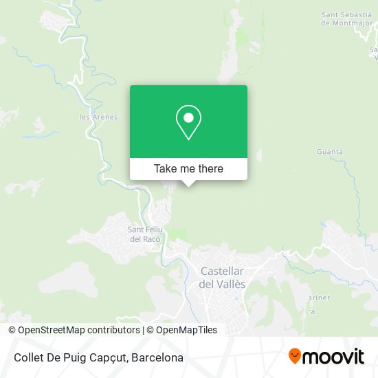 Collet De Puig Capçut map