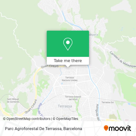Parc Agroforestal De Terrassa map
