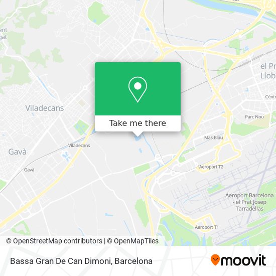 Bassa Gran De Can Dimoni map