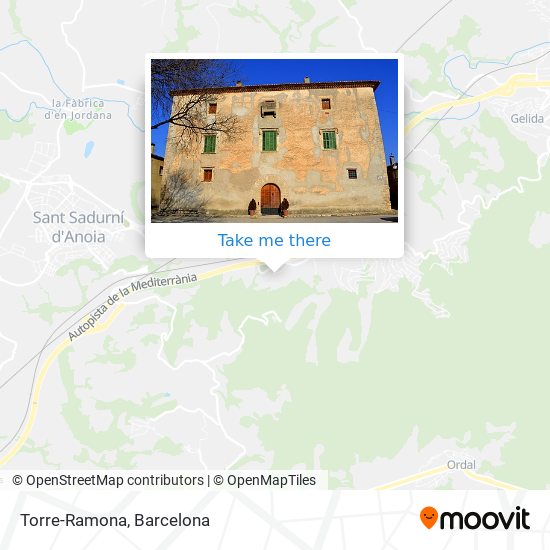 Torre-Ramona map