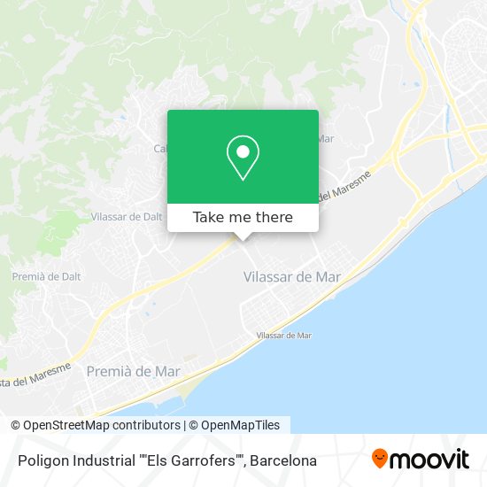 Poligon Industrial ""Els Garrofers"" map