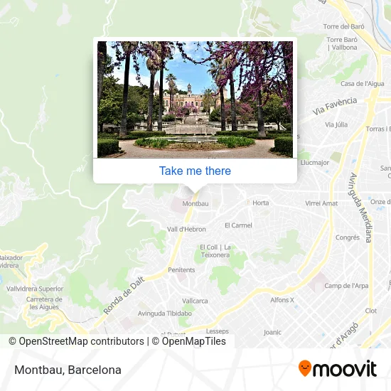 Montbau map