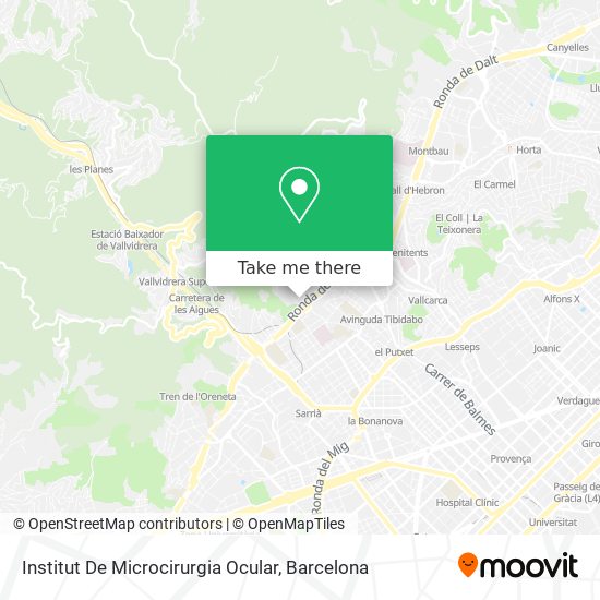 Institut De Microcirurgia Ocular map