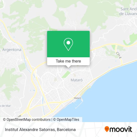 Institut Alexandre Satorras map
