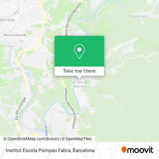 Institut Escola Pompeu Fabra map