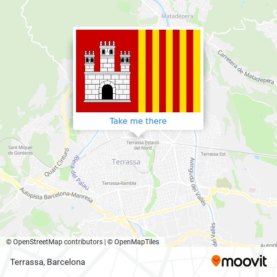 mapa Terrassa