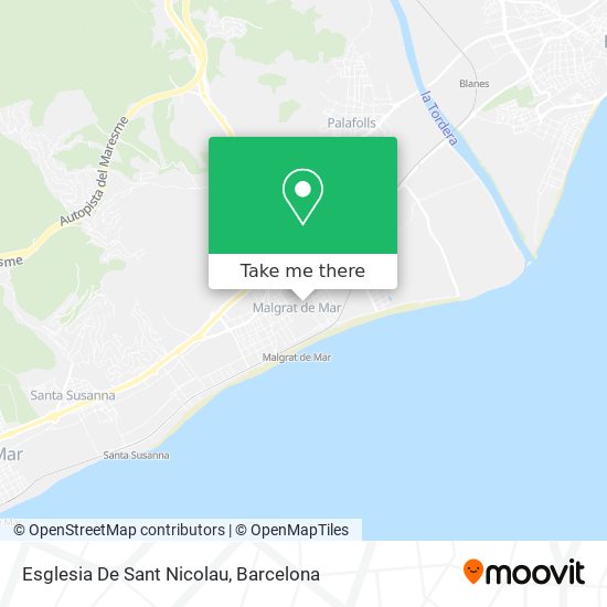 Esglesia De Sant Nicolau map