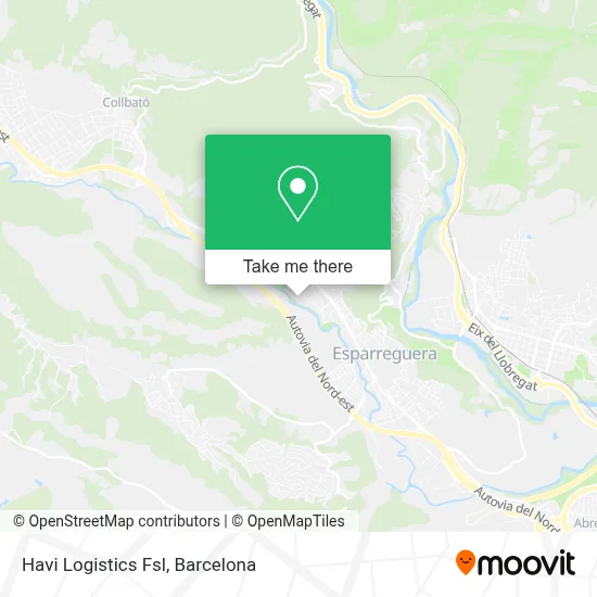 Havi Logistics Fsl map