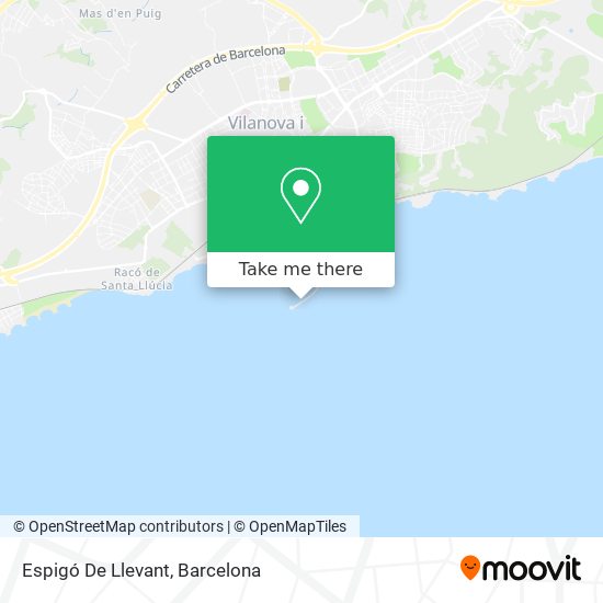 Espigó De Llevant map