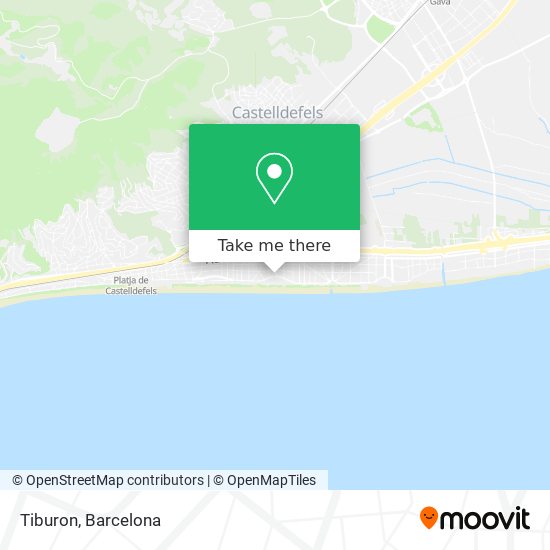 Tiburon map