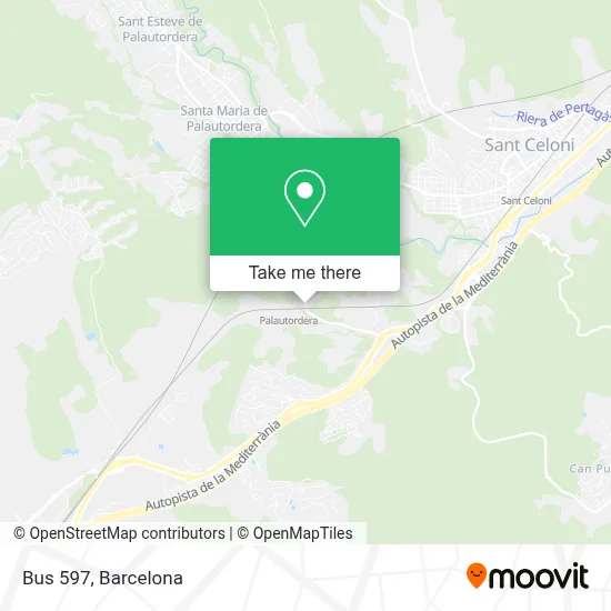 Bus 597 map
