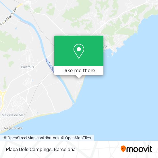 Plaça Dels Càmpings map