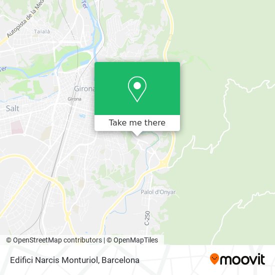 Edifici Narcis Monturiol map