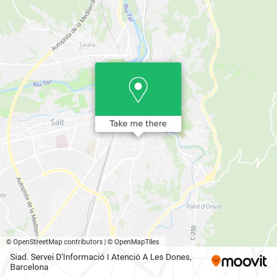 Siad. Servei D'Informació I Atenció A Les Dones map