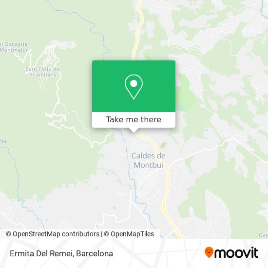 Ermita Del Remei map