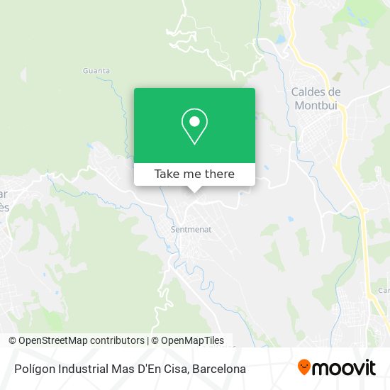 Polígon Industrial Mas D'En Cisa map