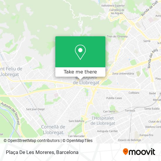 Plaça De Les Moreres map